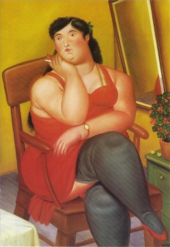 Fernando Botero Painting - El colombiano Fernando Botero